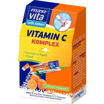 МаксиВита Витамин C комплекс+ацерола+Zn пак. №16 Производитель: Чехия Vitar